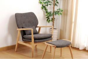 Janice Solid wood Club chair